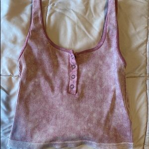 Acid washed Tank Top